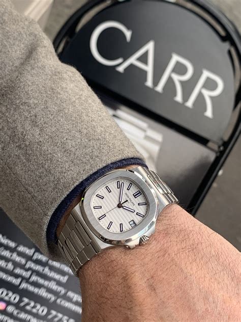 patek philippe ref. 5711 white dial